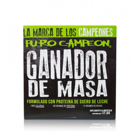 Gainer 12 lbs Puro Campeon