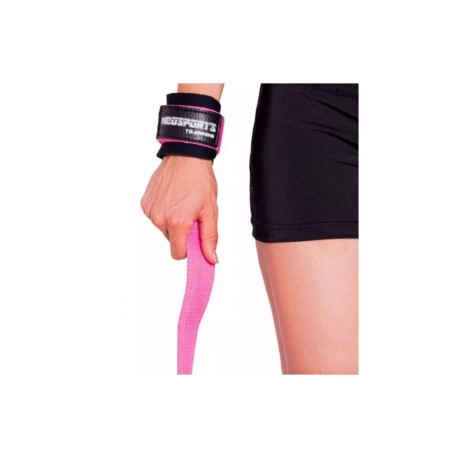 Straps para pesas PRO rosas de Neosports