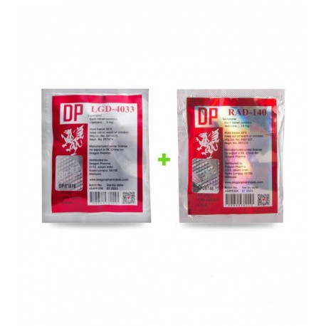 Ciclo Volumen SARMs Ligandrol + Testolone