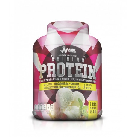 Shining Protein 4lbs Vainilla - Canela Proteina para Mujer