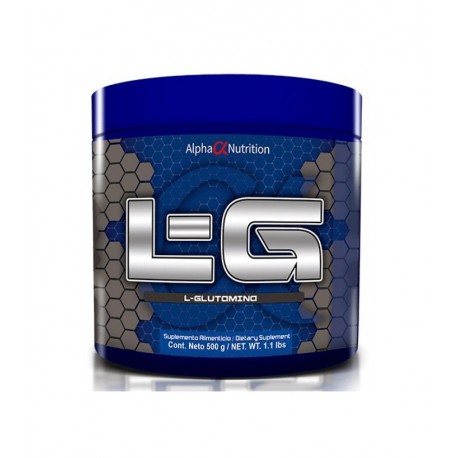 L glutamina 500gr de Alpha Nutrition