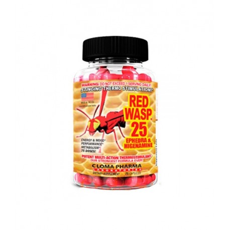 Red Wasp 25 de Clomapharma 75 Caps