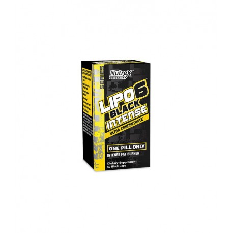 Lipo 6 Black Intense de Nutrex 60 Capsulas