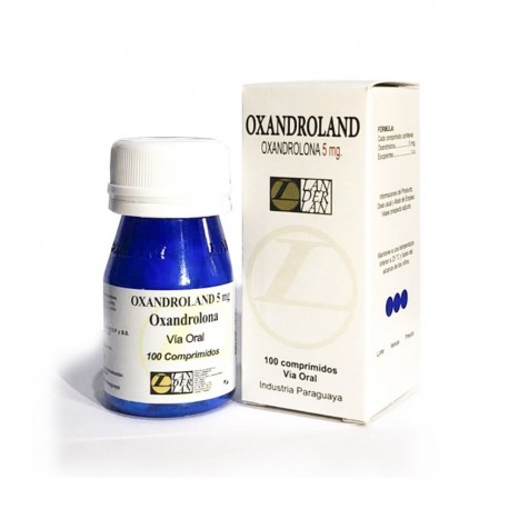 Oxandroland Oxandrolona 100 tabs de 5mg Landerlan