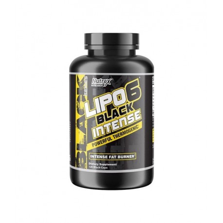 Lipo 6 Black Intense de Nutrex 120 Caps