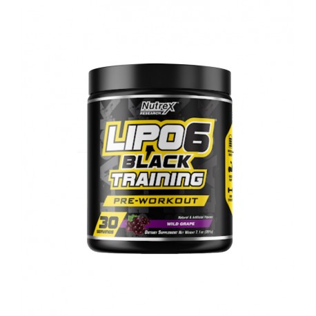 Lipo 6 Black Training 30 Servicios de Nutrex