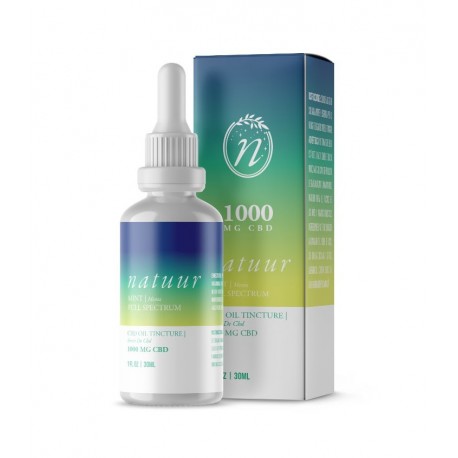 Natuur Full Spectrum Aceite De Cbd 1 000 Mg 30ml Menta
