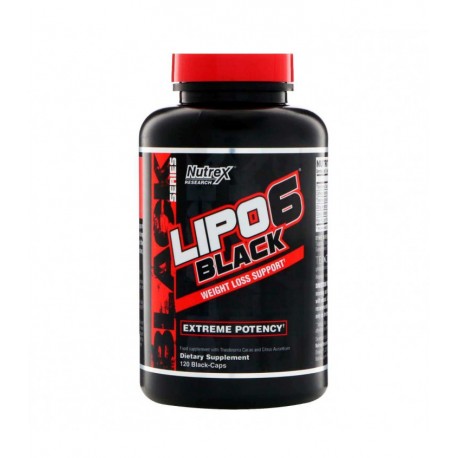 Lipo 6 Black 120 caps Nutrex