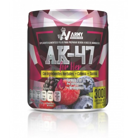 AK47 for Her AK47 for Her Preentreno y quemador de Army Nutrition