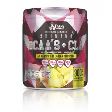 Shinning BCAAs + CLA de Army Nutrition
