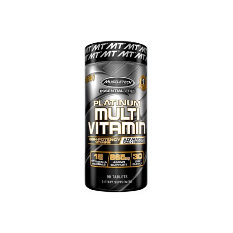 Platinum Multivitamin 90 caps Muscletech Multivitaminico