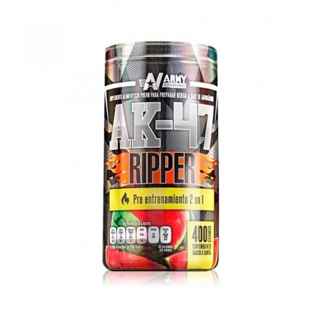 Ak 47 Ripped 2 en 1 de Army Nutrition sabor Gomitas